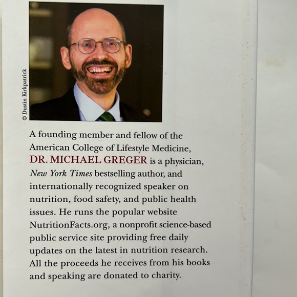 How Not To Diet/Michael Greger, M.D. NY Times Bestselling Author How Not To Die - Picture 13 of 15
